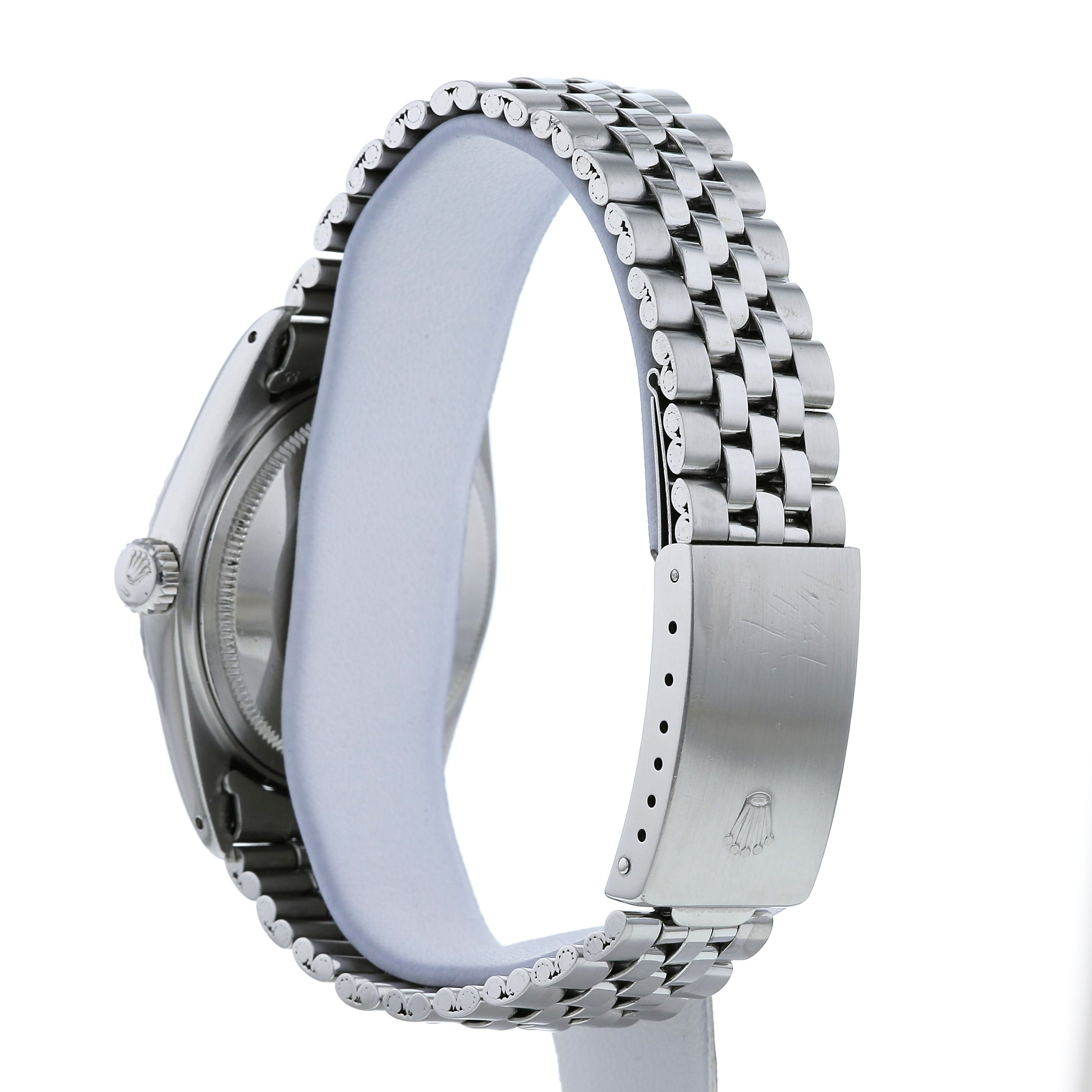 Rolex Datejust watch in stainless steel Ref:  1603 Circa  1973 - Detail D2