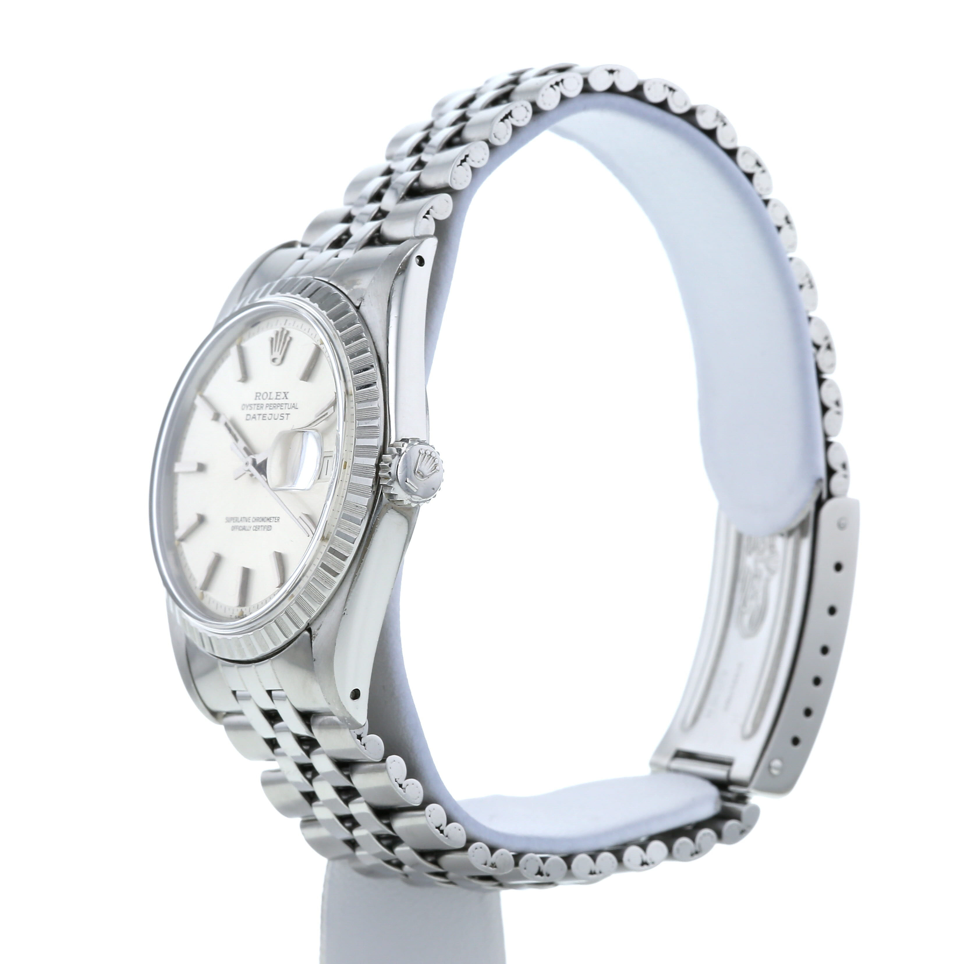 Reloj Rolex Datejust de acero Ref :  1603 Circa  1973 - Detail D3