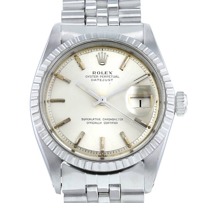 Rolex Datejust watch in stainless steel Ref 1601 3 Circa 1964