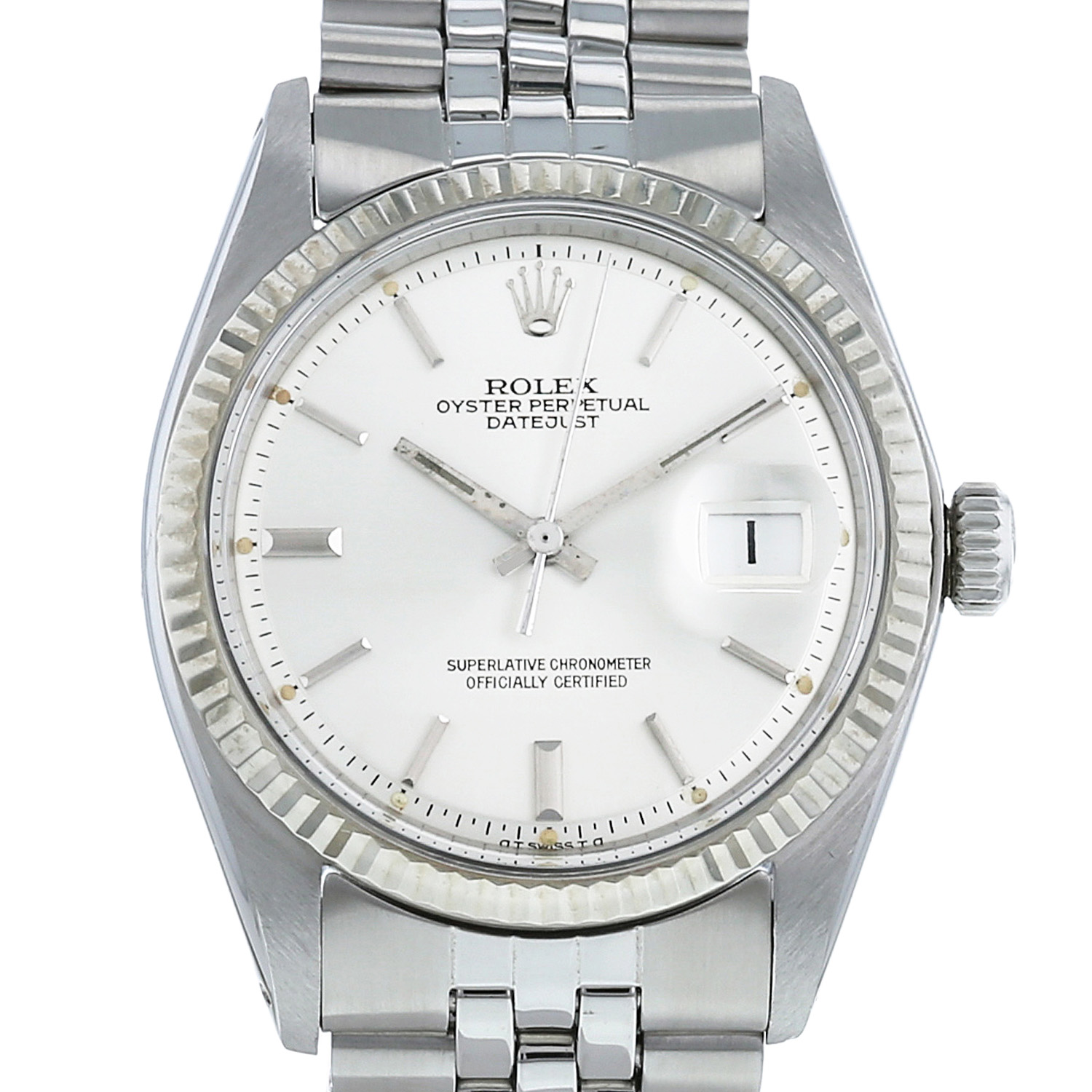 Rolex Datejust watch in stainless steel Ref:  1601 Circa  1972 - 00pp