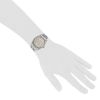 Montre Rolex Datejust en acier et or blanc 14k Ref :  1601 Vers 1963 - Detail D1 thumbnail