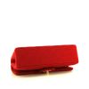 Sac à main Chanel Timeless en jersey matelassé rouge - Detail D5 thumbnail