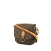 Louis Vuitton  Saint Cloud shoulder bag  in brown monogram canvas  and natural leather - 00pp thumbnail