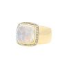 Fred Pain de Sucre medium model ring in yellow gold and moonstone - 00pp thumbnail