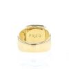 Anello Fred Pain de Sucre modello medio in oro giallo e pietra di luna - Detail D2 thumbnail