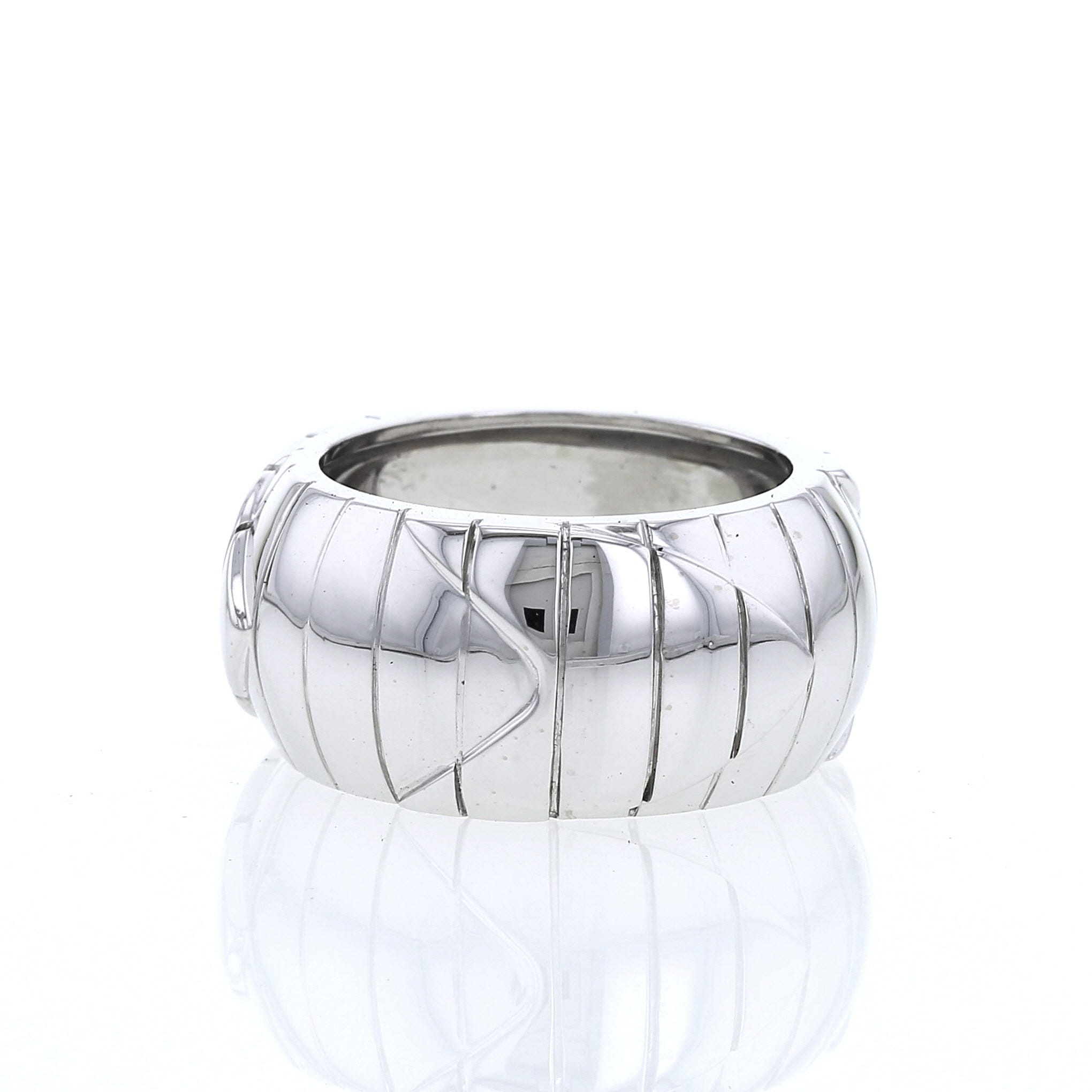 Bague Chaumet Plume en or blanc - Detail D1