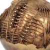Arnaldo Pomodoro, "Sfera", sculpture in gilded bronze, Artcurial edition, signed and numbered, certificate of authenticity, of 1983 - Detail D2 thumbnail