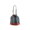 Louis Vuitton grand Noé handbag in blue, green and red epi leather - 00pp thumbnail