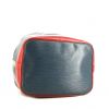 Louis Vuitton grand Noé handbag in blue, green and red epi leather - Detail D4 thumbnail