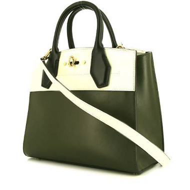 White Louis Vuitton Epi Passy PM Handbag, Portafogli Louis Vuitton Sarah  in pelle monogram con stampa nera