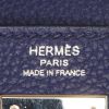 Borsa Hermès Kelly 28 cm in pelle togo blu scuro - Detail D4 thumbnail