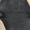 Hermes Evelyne shoulder bag in black togo leather and gold leather - Detail D2 thumbnail