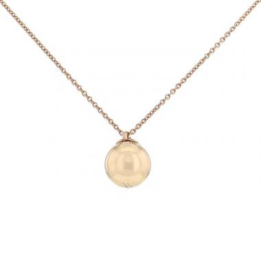 Tiffany & Co City HardWear necklace in pink gold