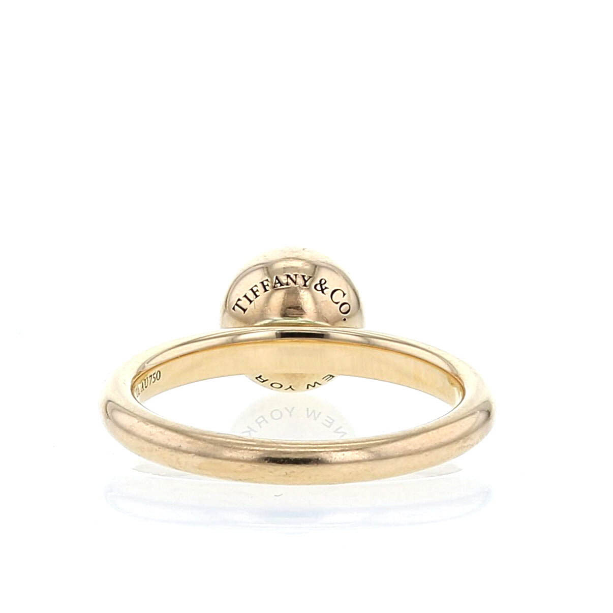 Tiffany & Co City HardWear ring in pink gold - Detail D3