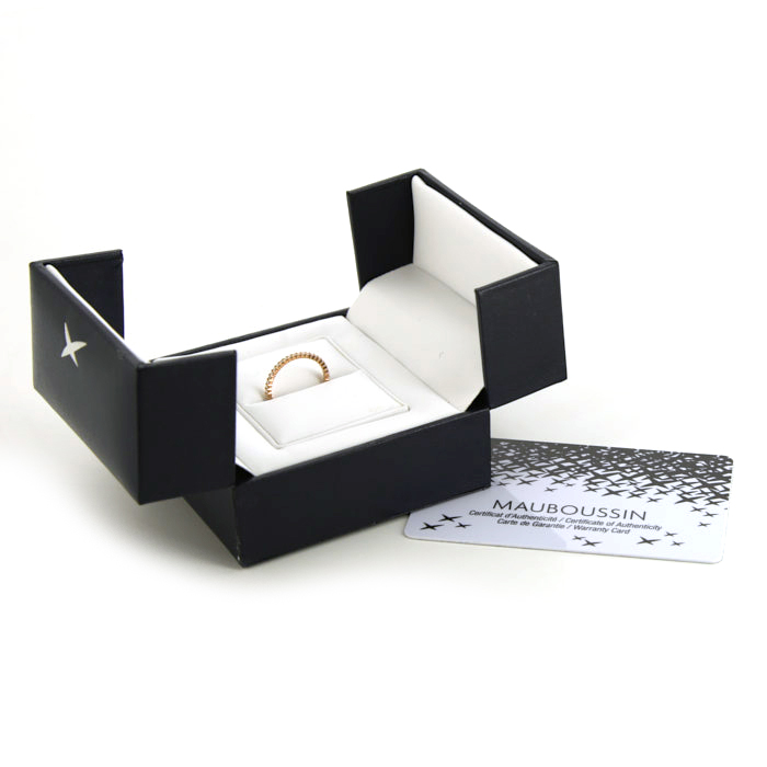 Alliance Mauboussin Capricime en or rose et diamants - Detail D3