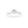 Atelier Collector Square solitaire ring in white gold and in diamond (0.87 ct) - Detail D2 thumbnail