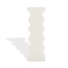 Ettore Sottsass, vase sculpture "629" de la série "Onde", en céramique émaillée blanche, édition Il Sestante, signé, création 1969 - Detail D1 thumbnail
