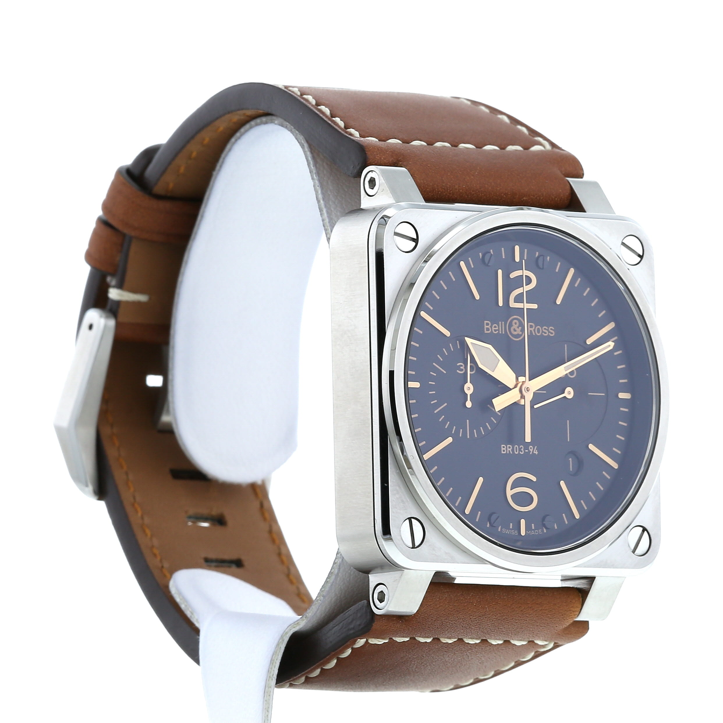 Reloj Bell & Ross BR03 de acero Ref :  BR 03-94 Golden Heritage Circa  2018 - Detail D2