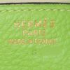 Sac à main Hermes Birkin 35 cm en cuir togo vert Granny - Detail D3 thumbnail