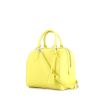 Sac à main Louis Vuitton Speedy Editions Limitées en cuir verni jaune - 00pp thumbnail