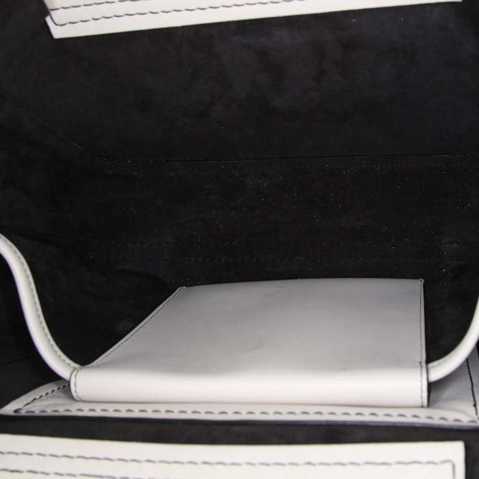 Borsa Celine in pelle bianco sporco - Detail D2