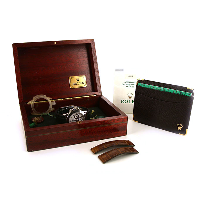 Orologio Rolex Daytona Automatique in oro bianco Ref :  16519 Circa  1998