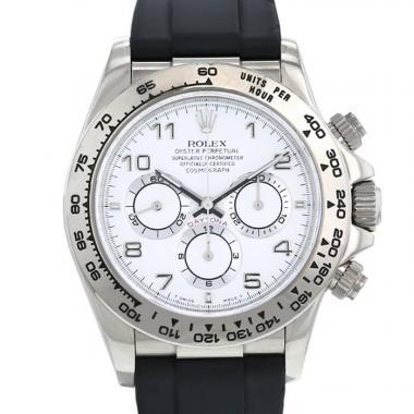 Montre Rolex Daytona Automatique en or blanc Ref :  16519 Vers  1998