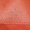 Borsa a tracolla Louis Vuitton Musette in tela a scacchi marrone e pelle marrone - Detail D3 thumbnail