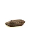Borsa a tracolla Louis Vuitton Musette in tela a scacchi marrone e pelle marrone - Detail D4 thumbnail