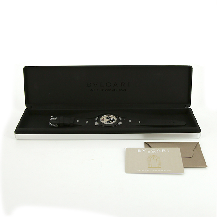 Orologio Bulgari Bulgari Bulgari in alluminio Ref :  BB40AT.CH Circa  2021 - Detail D5