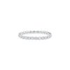 Wedding ring in white gold and diamonds - 00pp thumbnail