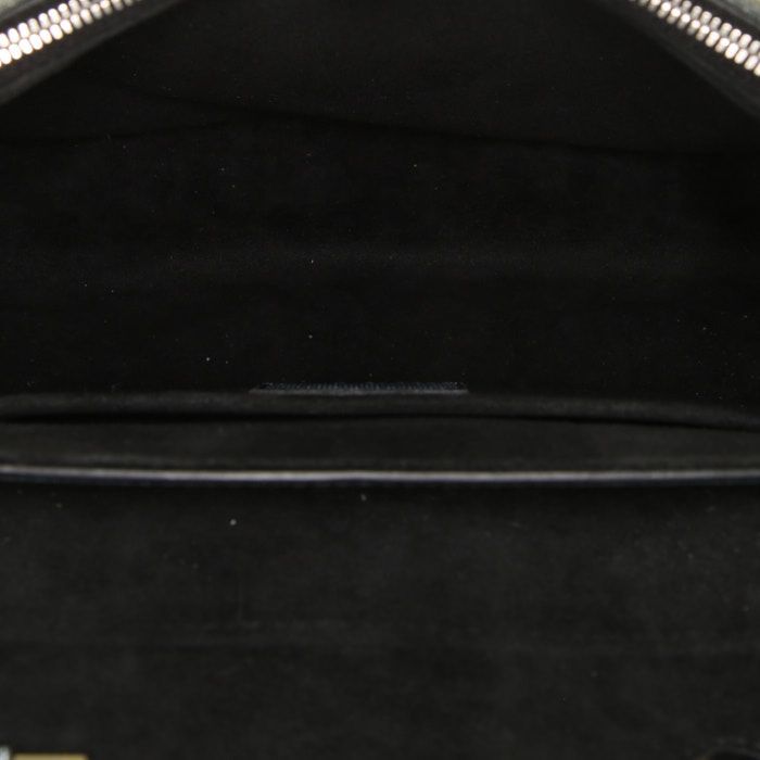 Louis Vuitton Chain It handbag in blue canvas and leather - Detail D3