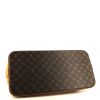 Louis Vuitton Alma travel bag in brown monogram canvas and natural leather - Detail D4 thumbnail