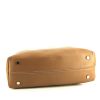Shopping bag Burberry in pelle martellata marrone - Detail D4 thumbnail