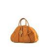 Dior Saddle Bowler handbag in gold leather - 00pp thumbnail