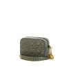 Dior Camera handbag in grey blue leather cannage - 00pp thumbnail