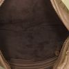 Bolso de mano Bottega Veneta en cuero intrecciato beige - Detail D2 thumbnail