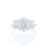 Bague en platine et diamants (diamant central 2,09 carats) - 360 thumbnail