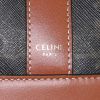 Bolso bandolera Celine Seau en lona Triomphe Monogram marrón y cuero marrón - Detail D3 thumbnail