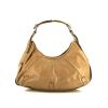 Saint Laurent handbag in beige leather - 360 thumbnail