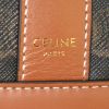 Bolso de mano Celine Seau en lona Monogram marrón y cuero marrón - Detail D3 thumbnail
