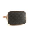 Celine Seau handbag in brown monogram canvas and brown leather - Detail D4 thumbnail