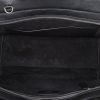 Bolso de mano Saint Laurent Rive Gauche en cuero granulado negro - Detail D3 thumbnail