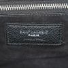 Saint Laurent Rive Gauche handbag in black grained leather - Detail D4 thumbnail