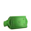Celine Tie Bag medium model handbag in green grained leather - Detail D4 thumbnail