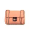 Chloé Elsie shoulder bag in pink grained leather - 360 thumbnail