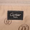 Cartier Marcello shoulder bag in black grained leather - Detail D4 thumbnail