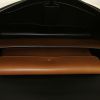 Bolso de mano Celine Classic Box en cuero box bicolor negro y color caramelo - Detail D3 thumbnail