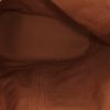 Mochila Louis Vuitton Randonnée en lona Monogram marrón y cuero natural - Detail D2 thumbnail