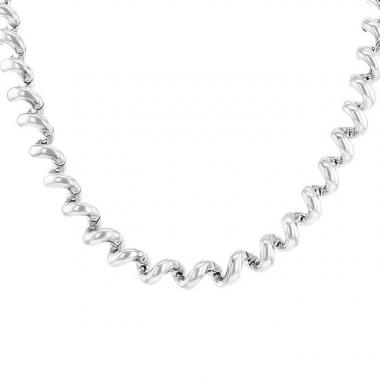 Collar Boucheron Arabesques en oro blanco